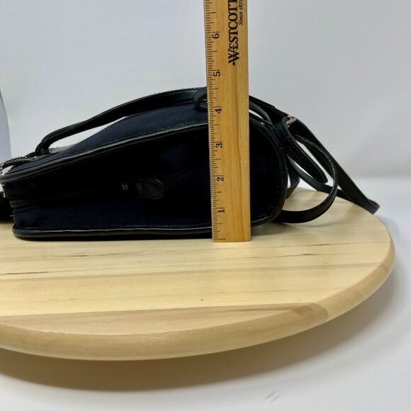 COACH  Vintage 1998 Black Neoprene Leather Small Backpack w/hangtag - Picture 9 of 13